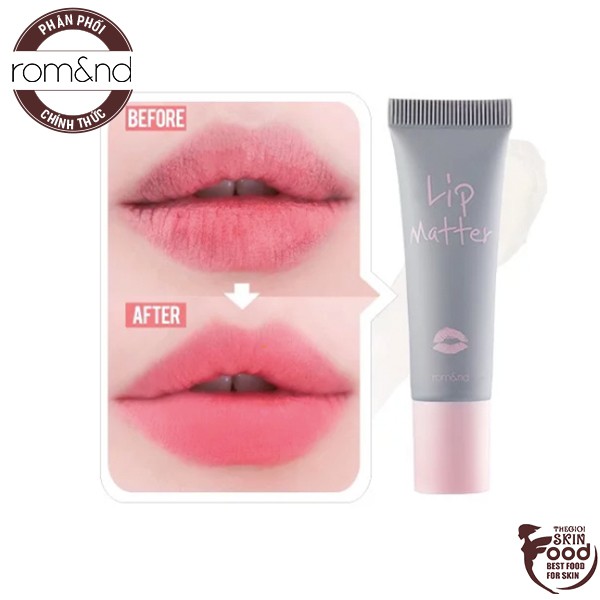 Gel Hóa Phép Son Thành Son Lì Và Khóa Màu Son Romand Lip Matter 8g | Thế Giới Skin Care