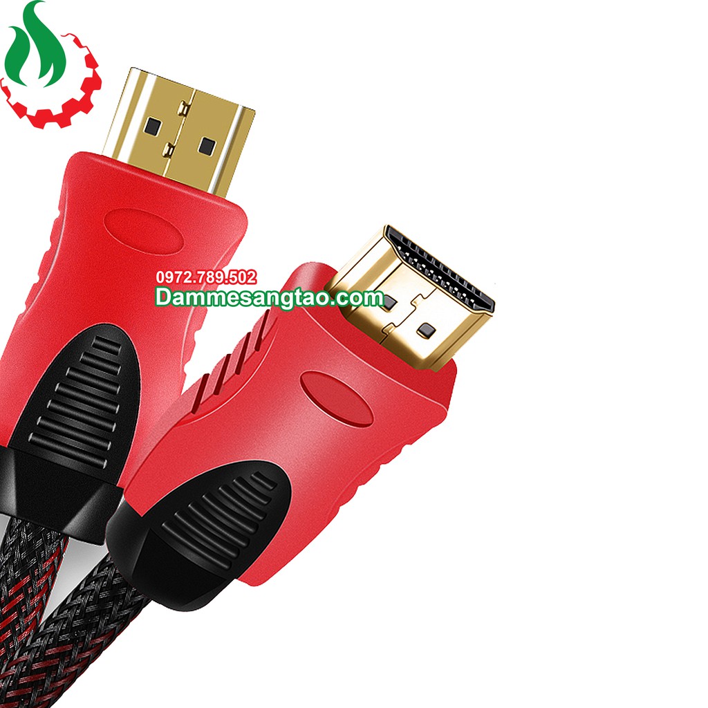 DMST Cáp HDMI dây dù dài 1.5m 3m 5m 10m 20m