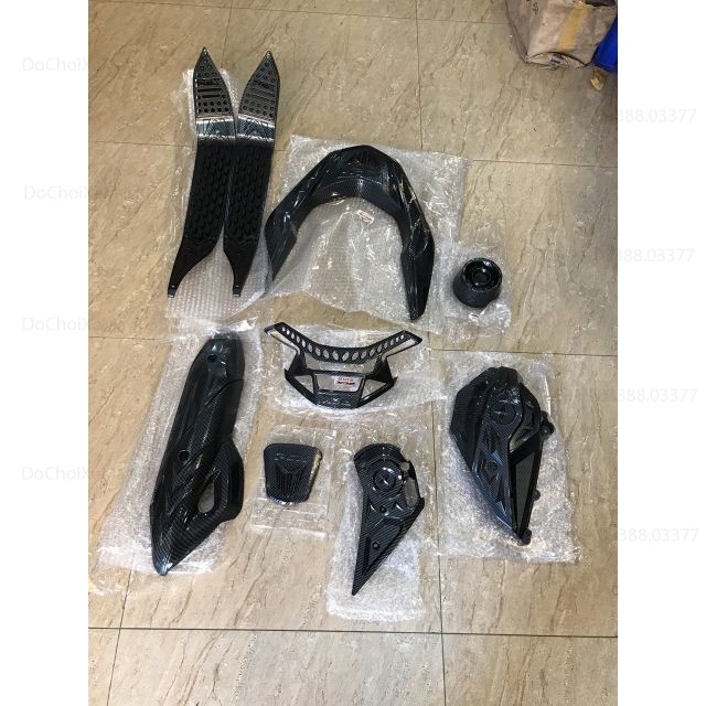 FULL Ốp cacbon xe pcx 2018 2019.DoChoiXeMay