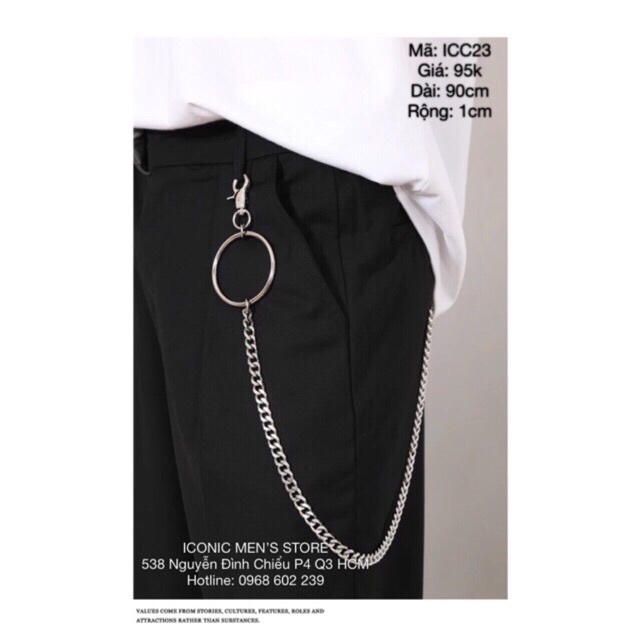 Móc dây xích quần thời trang (chain ICC23)