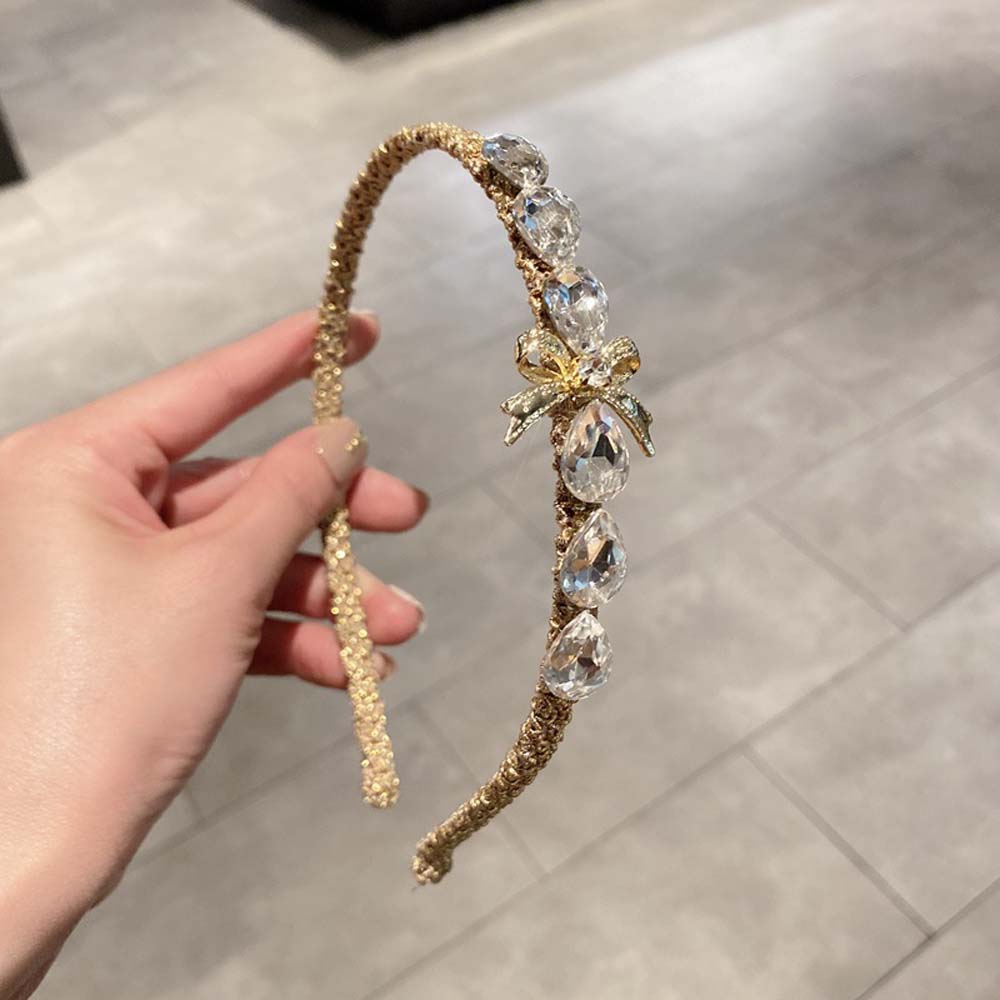 Băng Đô Cài Tóc Đính Nơ Thời Trang Nữ Tính