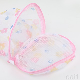 【eai1】Underwear Clothes Aid Bra Socks Laundry Washing Machine Net Mesh Bag Pattern Random