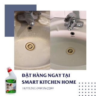 SMART TC CHAI 500ML (làm sạch sen vòi, nhà tắm) - Smart Kitchen Home