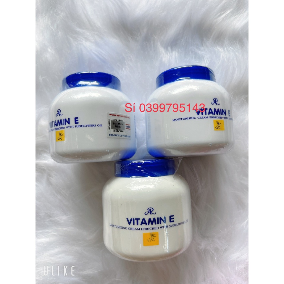 Kem vitamin E nắm xanh trắng da nhanh cấp tốc ms 13