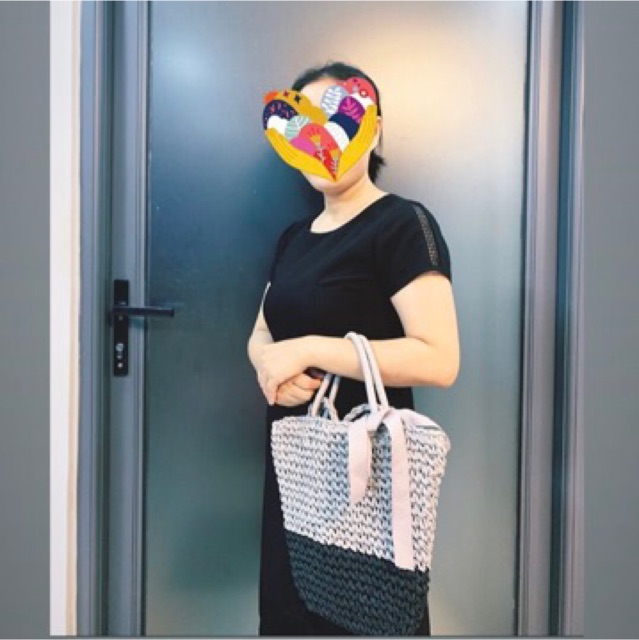 Túi cói nơ (hàng loại 1) | BigBuy360 - bigbuy360.vn