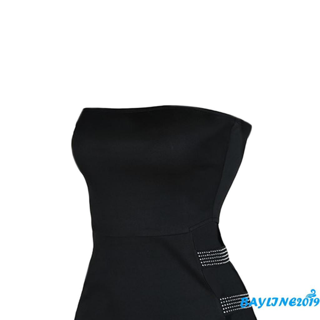 Đầm Ngắn Bút Chì Đính Đá Sáng Lấp Lánh Thời Trang Gợi Cảm Cho Nữ