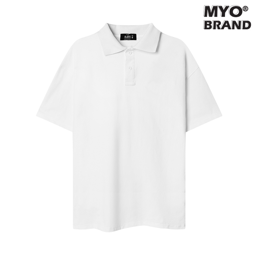 Áo Polo Trơn Tay Lỡ Cao Cấp MYO