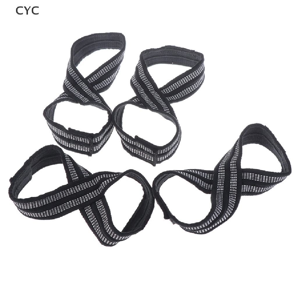 Cặp dây đeo cổ tay hỗ trợ nâng tạ hình số 8 chịu lực nặng tiện dụng