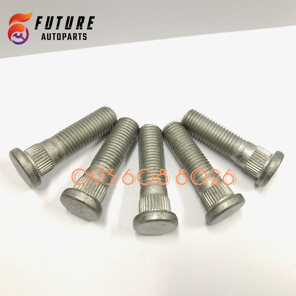 Ốc bánh xe, Ốc tắc kê, Êcu đai ốc bắt lốp, lazang xe Mitsu  hàng đúc khối