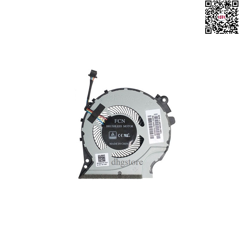 Fan quạt tản nhiệt CPU-GPU HP Pavilion 15-CX,15-CX0020NR,15-CX0030NR,15-CX0056WM,15-CX0060TX,15-CX0061TX,15-CX0179TX