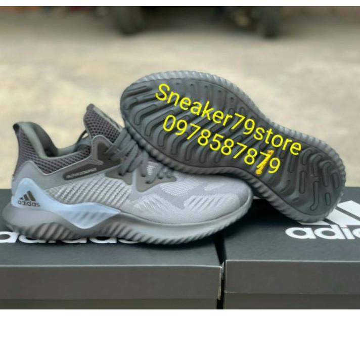 Giày Adidas Alphabounce Xám Nam Hàng Chính Hãng  Hình Ảnh Sản Phẩm Độc Quyền Tại Sneaker79store
