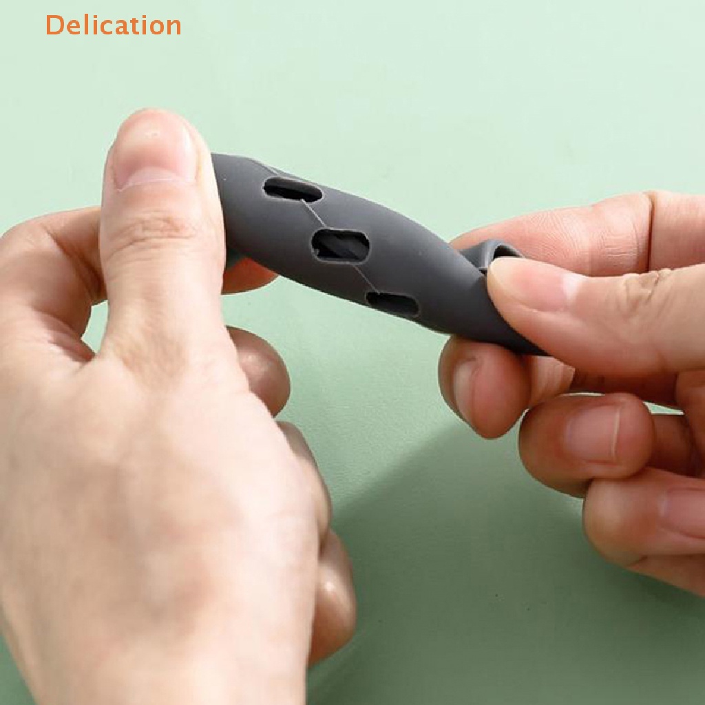 1 Cặp Bọc Tay Cầm Nồi Bằng Silicone Cách Nhiệt Tiện Dụng
