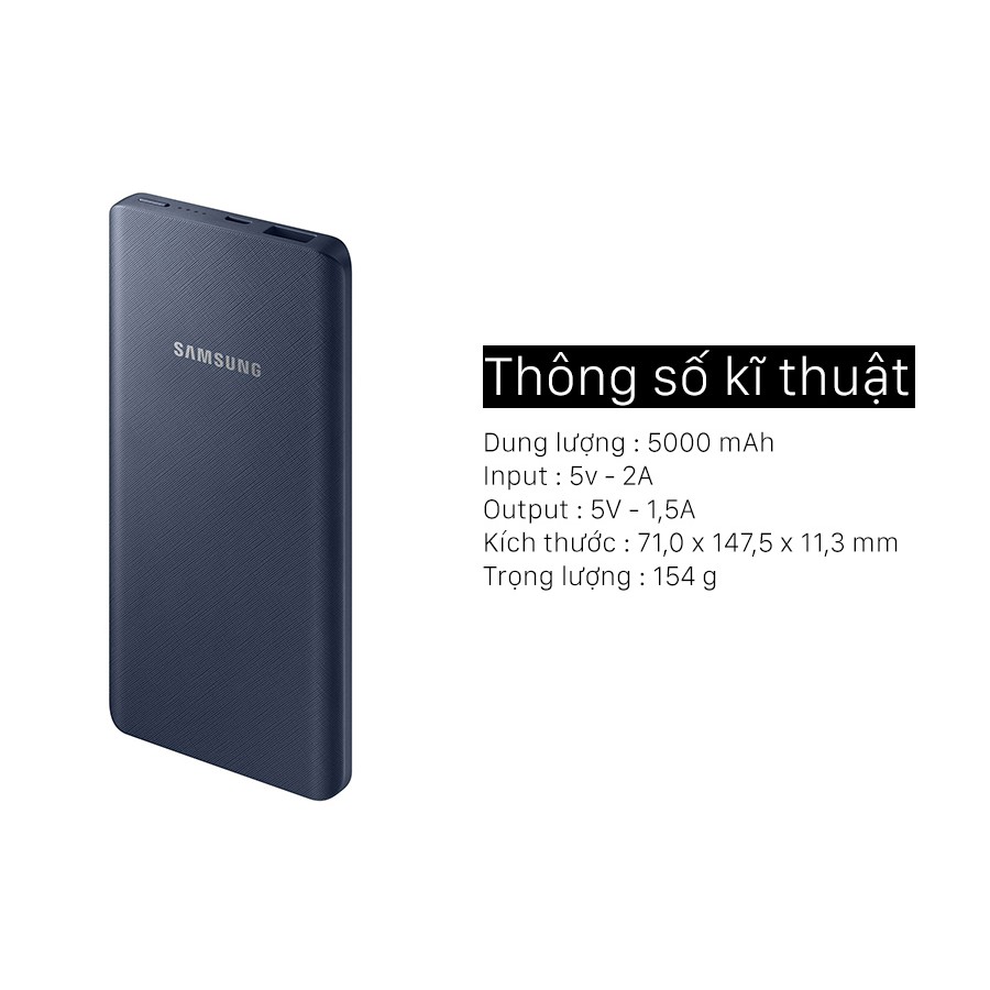Pin sạc Samsung 5000mAh EB-P3020 - Fullbox - Huco Việt Nam