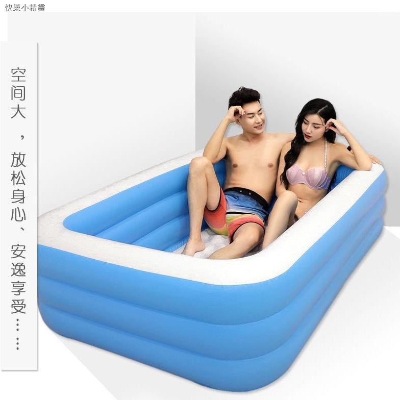 Bồn Tắm Bơm Hơi Dày Dặn Toàn Bộ Cơ Thể Gấp Gọn Tiện Dụng Cho Người Lớn | BigBuy360 - bigbuy360.vn