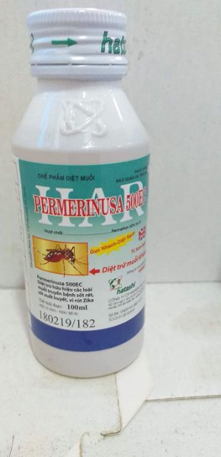 Permethrin 50ec 100ml chính hãng diệt muỗi hiệu quả