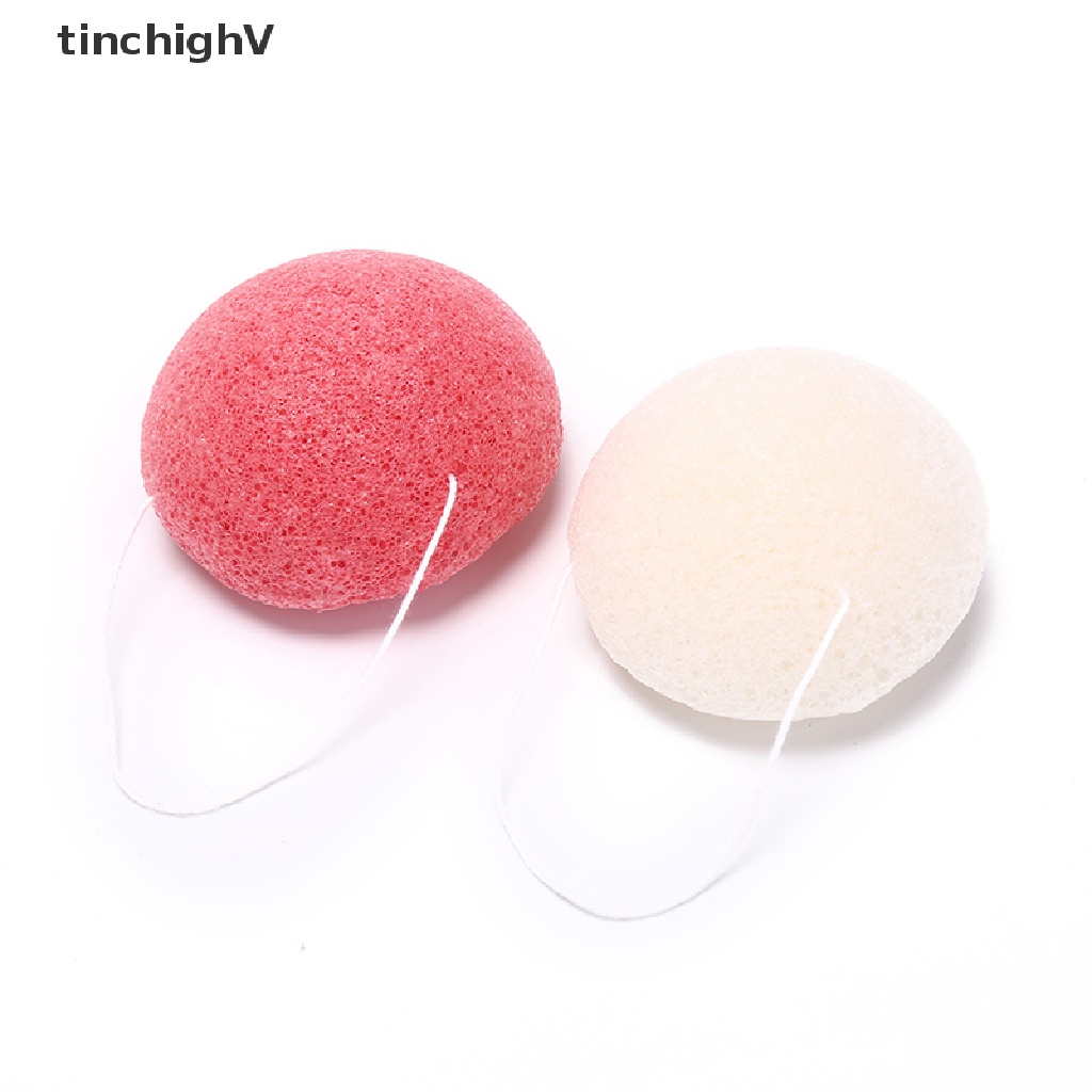 Set 2 Mút Rửa Mặt Than Tre Tròn Tự Nhiên Mềm Mại