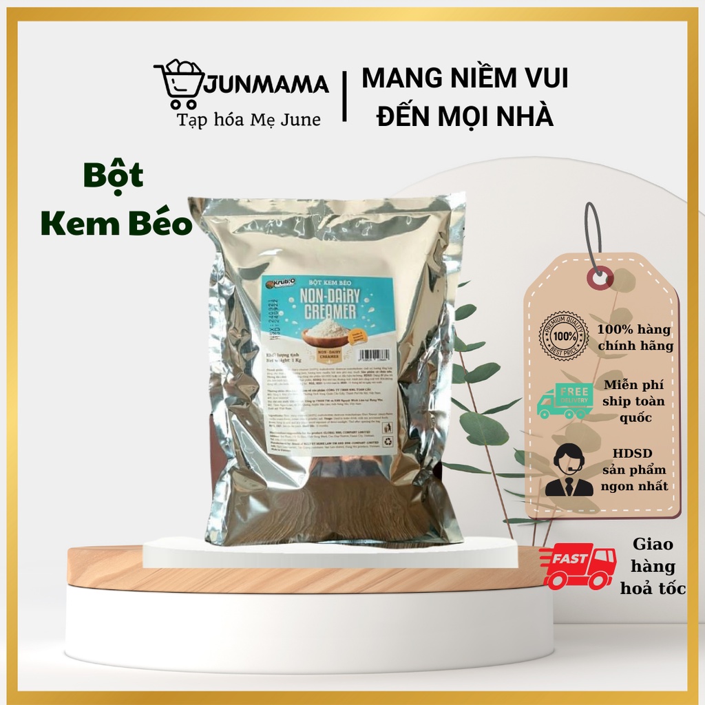 Sữa bột kem béo cao cấp - Nguyên liệu trà sữa TẠP HÓA MẸ JUNE