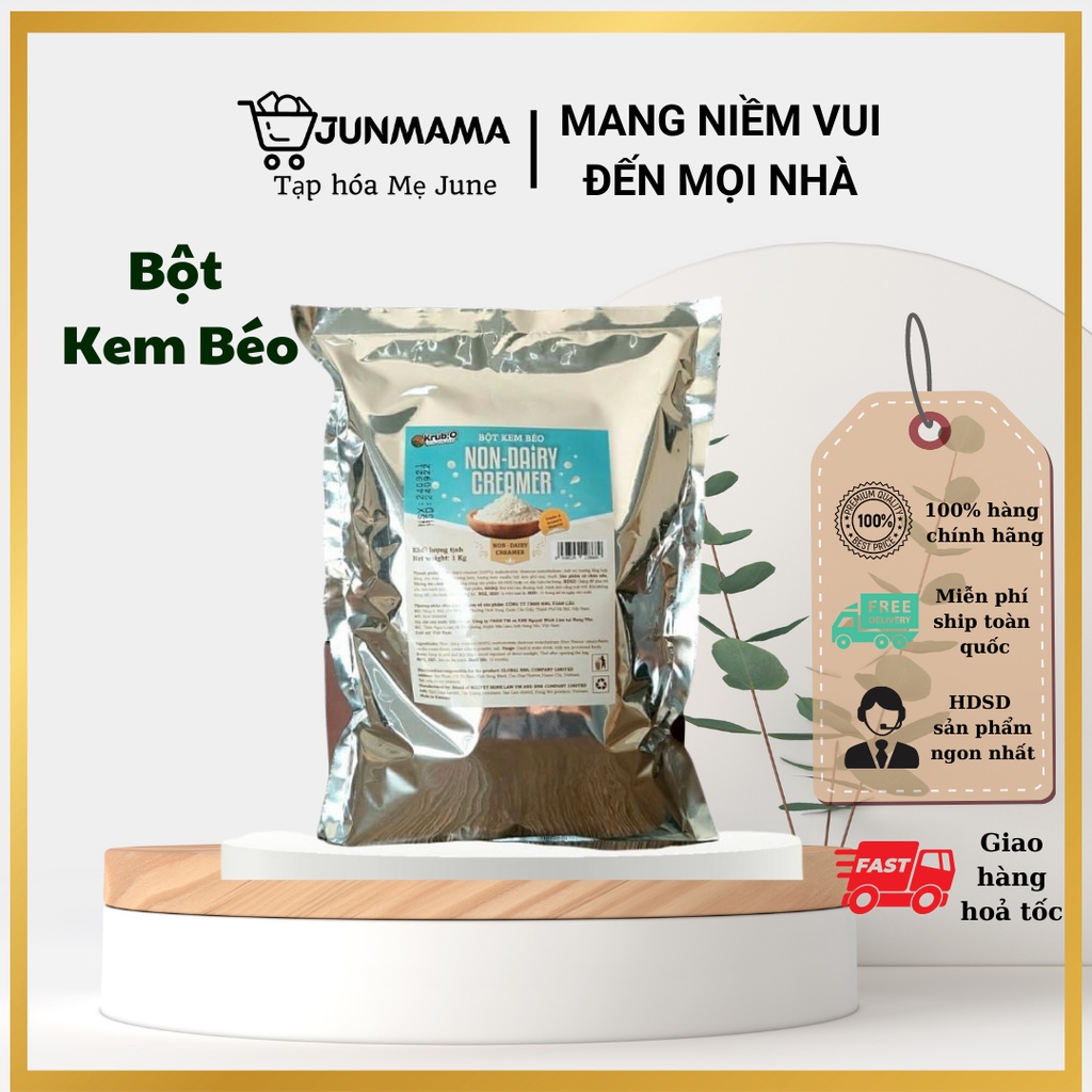 Sữa bột kem béo cao cấp - Nguyên liệu trà sữa TẠP HÓA MẸ JUNE