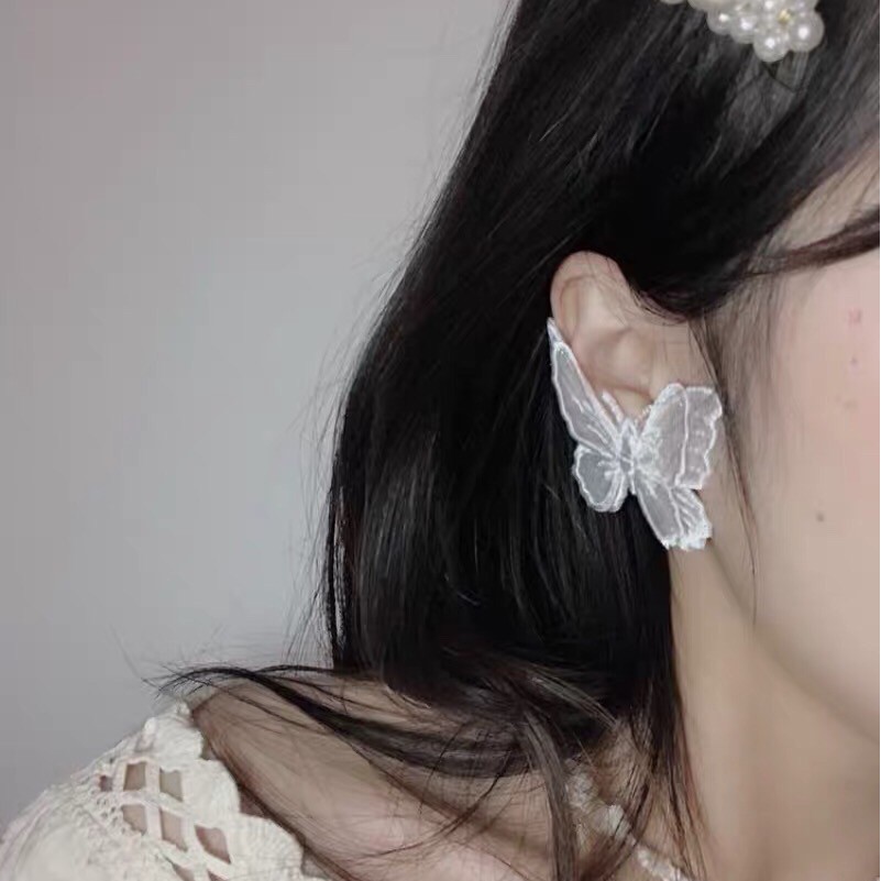 Khuyên Tai Hình Bướm Phong Cách Cổ Điển Dành Cho Nữ