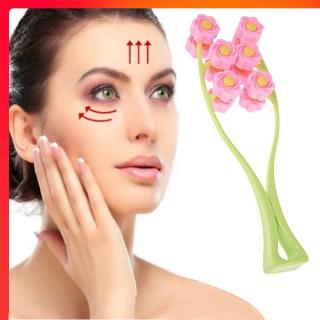 COD~ Face-Up Roller / Imitation Tool / Cheek / Women’s Face Anti-Wrinkle Portable Flower Shape Monkingshop