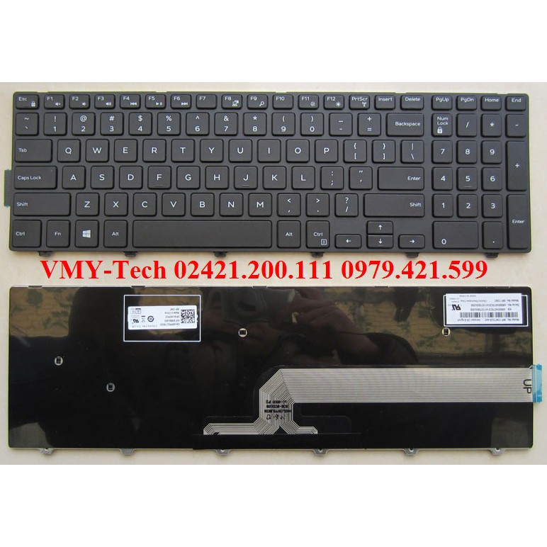 Bàn phím laptop Dell Inspiron 15-3000 15 3000 5000 5542 0JTGGW