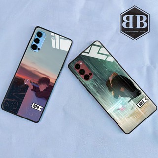 Ốp lưng kính cường lực Oppo Reno4 5G / Reno 4Pro 5G giá hạt rẻ