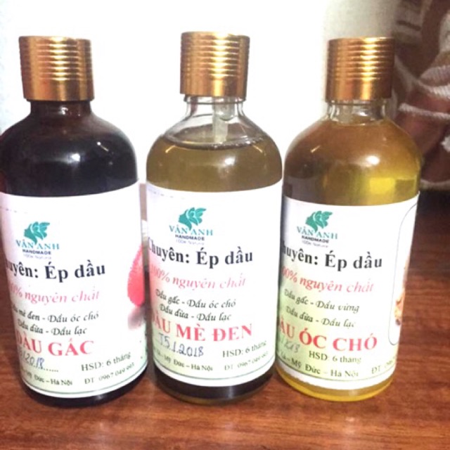 DẦU ÓC CHÓ NGUYÊN CHẤT
