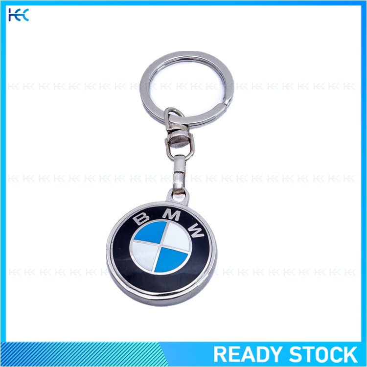 Móc Khóa Bằng Thép Không Gỉ Hình Logo Xe Hơi Bmw