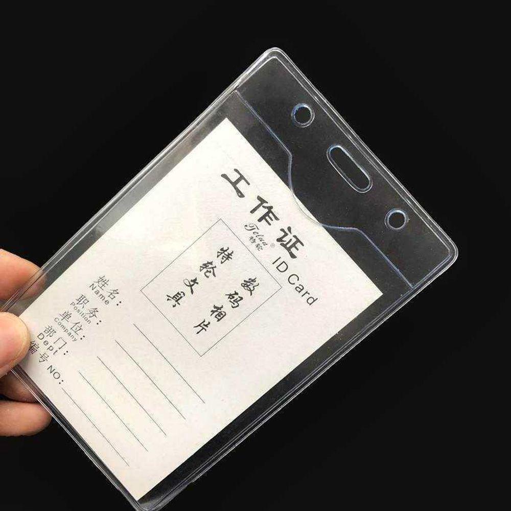 Bộ 10 Hộp Đựng Thẻ ID Có Thể Thu Gọn Tiện Dụng Cho Y Tá / Bác Sĩ / Trường Học Ốp