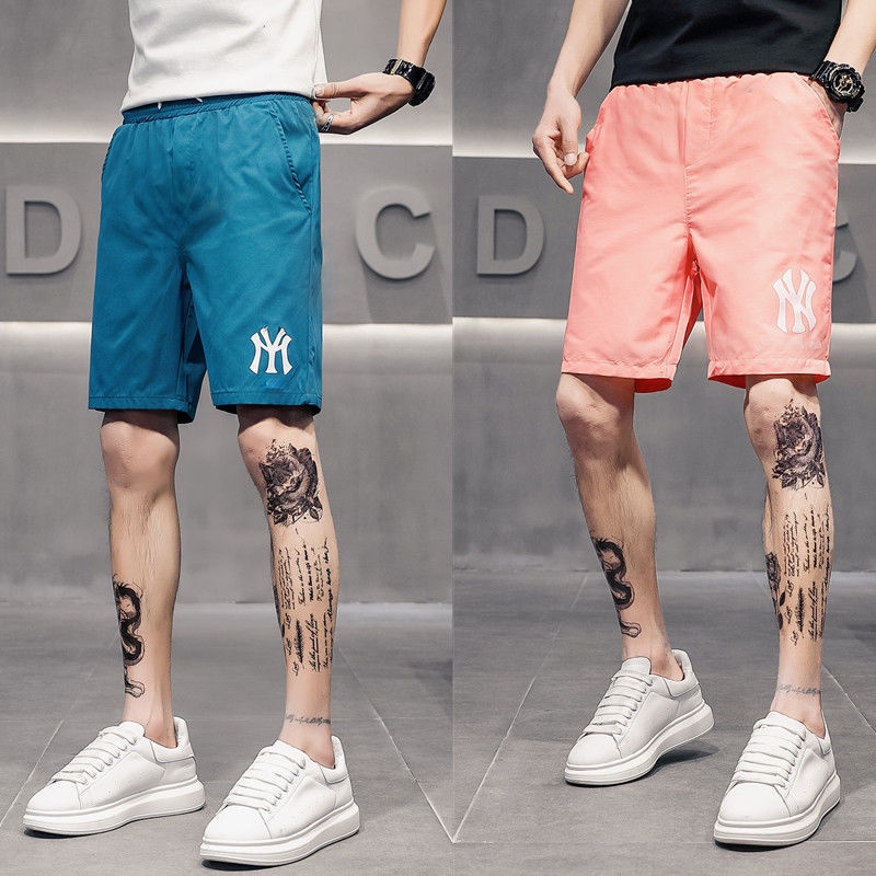 Quần Short Đi Biển Chất Liệu Lụa Lạnh Nhanh Khô Thời Trang Cho Nam