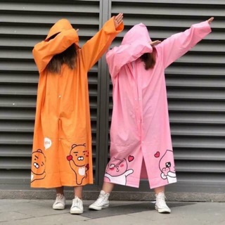 Áo mưa gấu cute (còn cam)