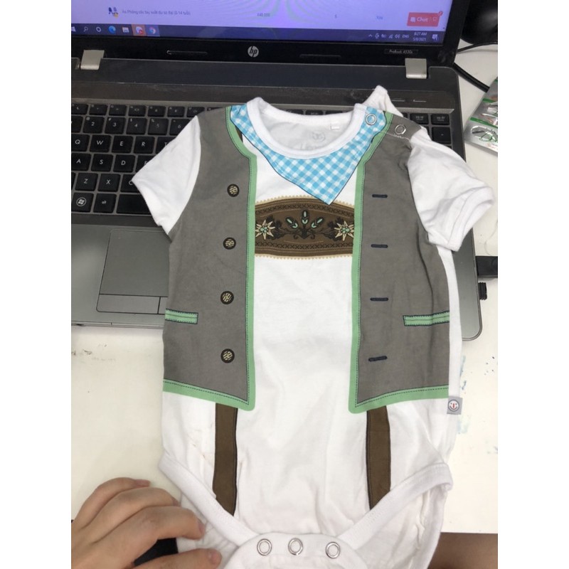 (Lỗi không cúc vai) Body chip kiểu cho bé