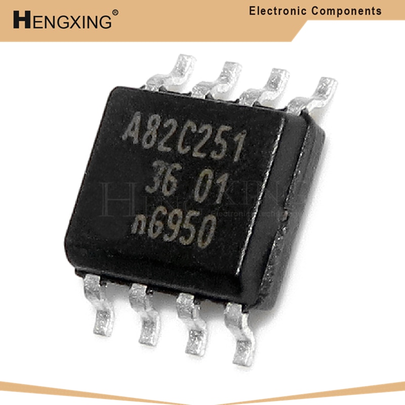 5 chiếc PCA82C251T PCA82C251 A82C251 82c251 SOP-8 mới nguyên bản