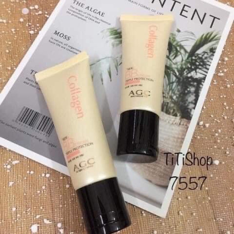 KEM NỀN AGC BB.CREAM collagen + che khuyết điểm | BigBuy360 - bigbuy360.vn