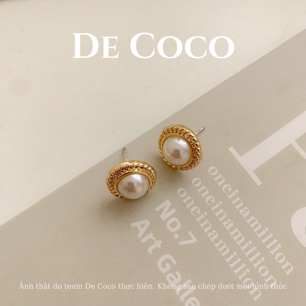 Khuyên tai bông tai solar earrings De Coco