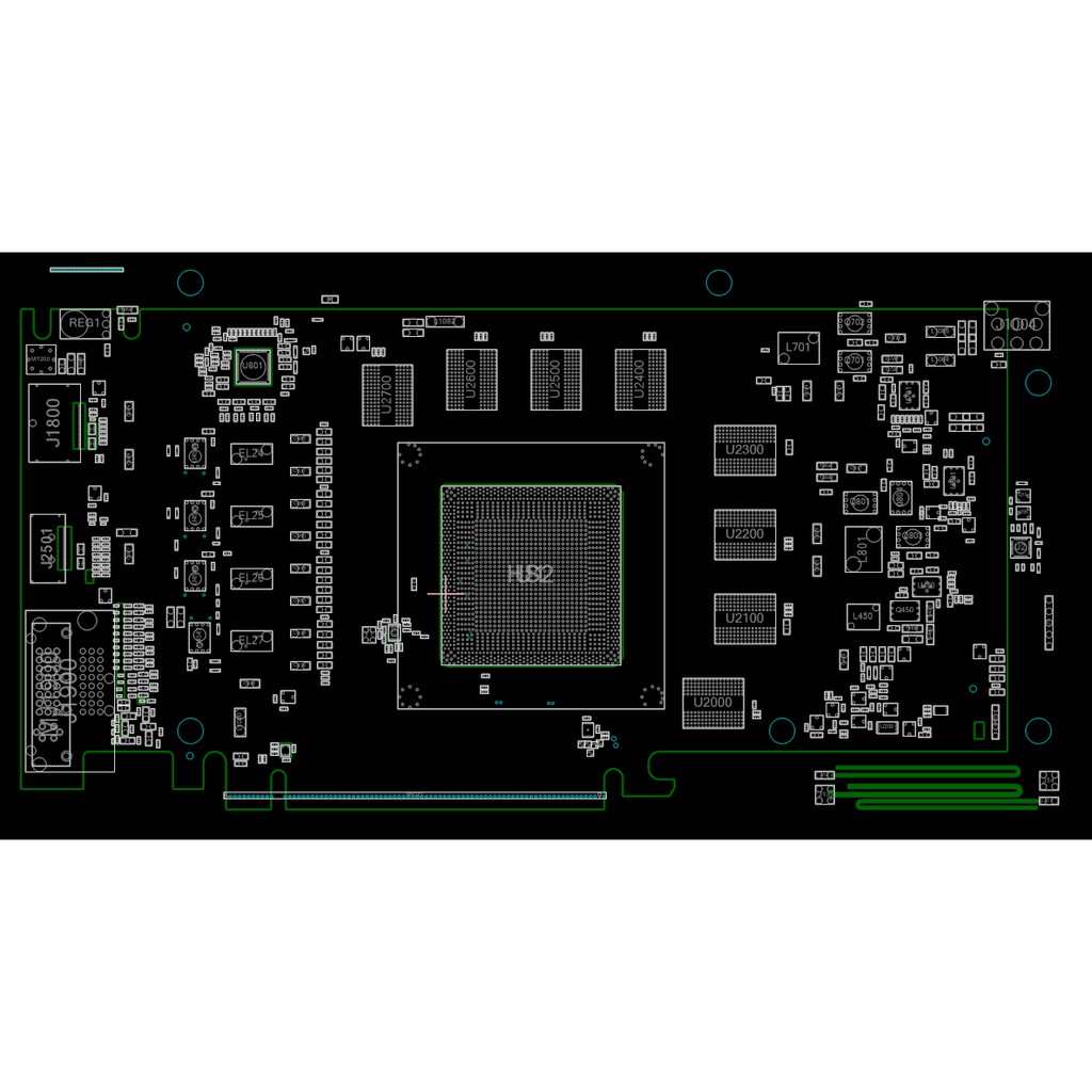 Boardview Card màn hình MSI mã board V305 ver 1.2