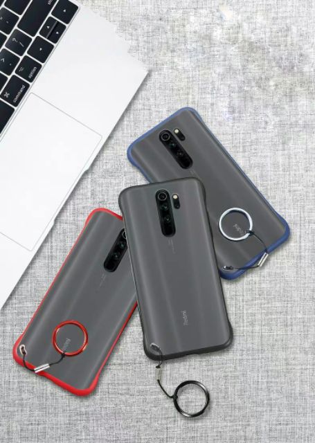 Ốp lưng Redmi Note 8 Pro / Note 12 Pro 5G trong mờ nhám siêu mỏng không bo cạnh