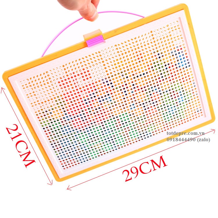 Đồ chơi xếp hình hạt nấm sáng tạo - ghép nấm nhiều chi tiết