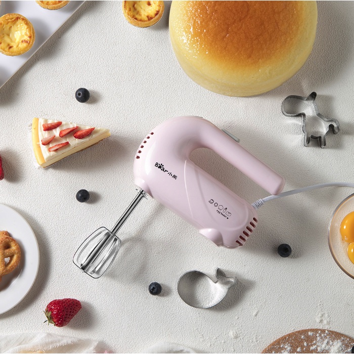 Máy Đánh Trứng Cầm Tay Bear 5 Tốc độ DDQ-A01G1 - Hàng Chính Hãng - Bảo Hành 18 Tháng