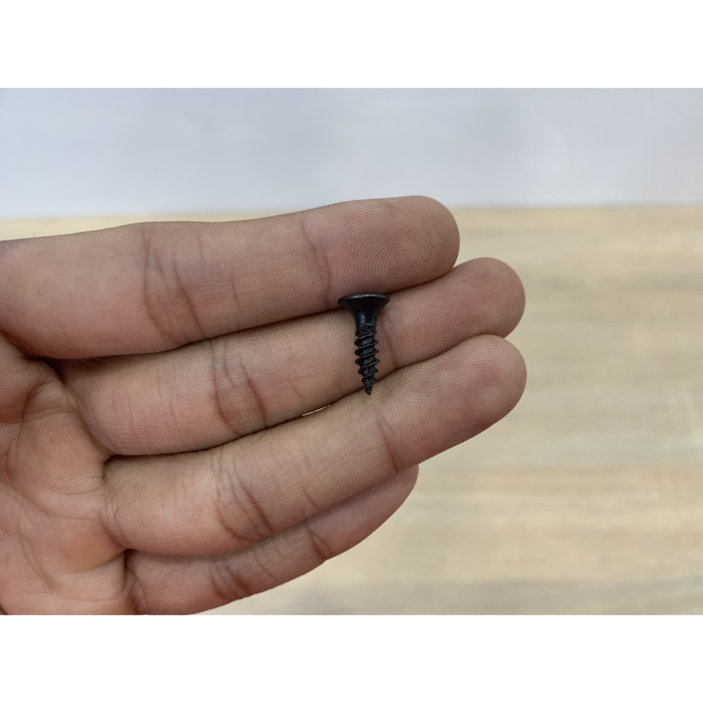 100 gram vít đen thạch cao, vít gỗ các cỡ 1.5cm, 2cm, 2.5cm, 3cm, 4cm, 5cm (thân 3.5mm) - Điện nước gia dụng Hoàng Kim