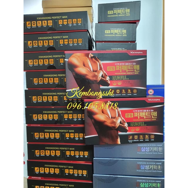 [ Hàng Mới Về ] Viên Bổ Nam Giới KWANGDONG PERFECT MAN Hàn Quốc, Hộp 240 viên | BigBuy360 - bigbuy360.vn