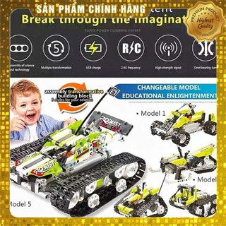 [Hot] Lego Lắp Ráp Xe 5 in 1 - 402 Mảnh ( Có motor , remote điều khiển ) [ Có Sẵn ]