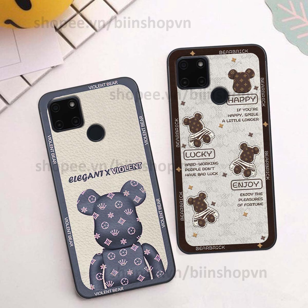 Ốp Realme C20 / C21Y hình gấu bear brick đẹp độc lạ, thời trang, cá tính