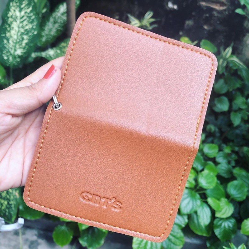 Ví móc khóa cầm tay CNT mini xinh xắn nhiều màu vàng nâu đen