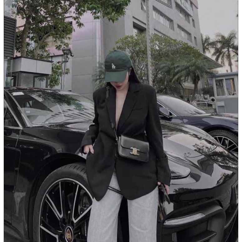 Túi đeo chéo và kẹp nách Lisa BlackPink, Phong Cách Hàn Quốc