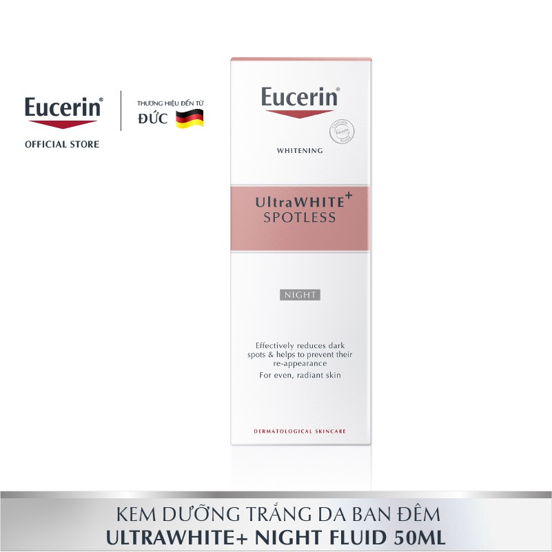 [Mã FMCGMALL -8% đơn 250K] Kem dưỡng trắng da ban đêm Eucerin UltraWHITE+ SPOTLESS Night 50ml-83506 | BigBuy360 - bigbuy360.vn