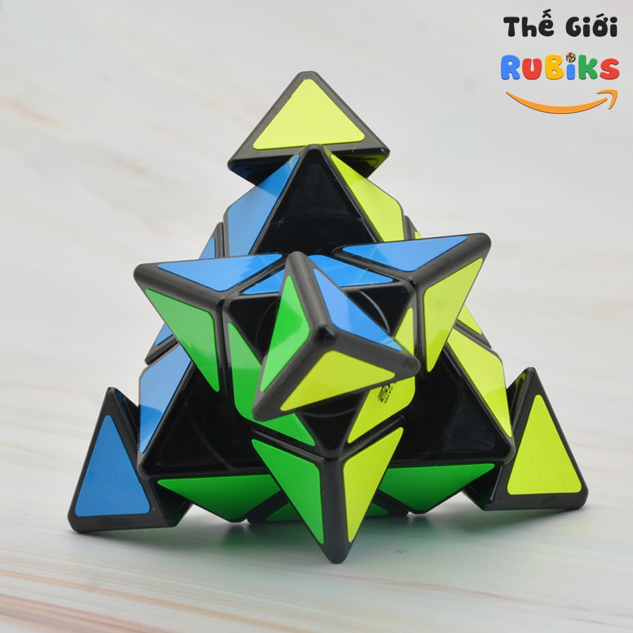 Rubik Pyraminx QiYi QiMing Rubic Biến Thể Tam Giác