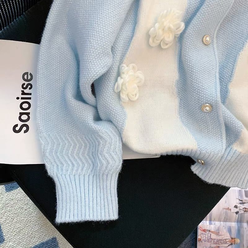 Áo Khoác Cardigan Dệt Kim Dáng Rộng Mềm Mại Phong Cách Nhật Bản Thời Trang Xuân Thu Cho Nữ