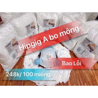 (Hàng có sẵn) Bỉm trần HipGig bo mông 100% quần S100/M100/L100/XL100/XXL100/XXXL100