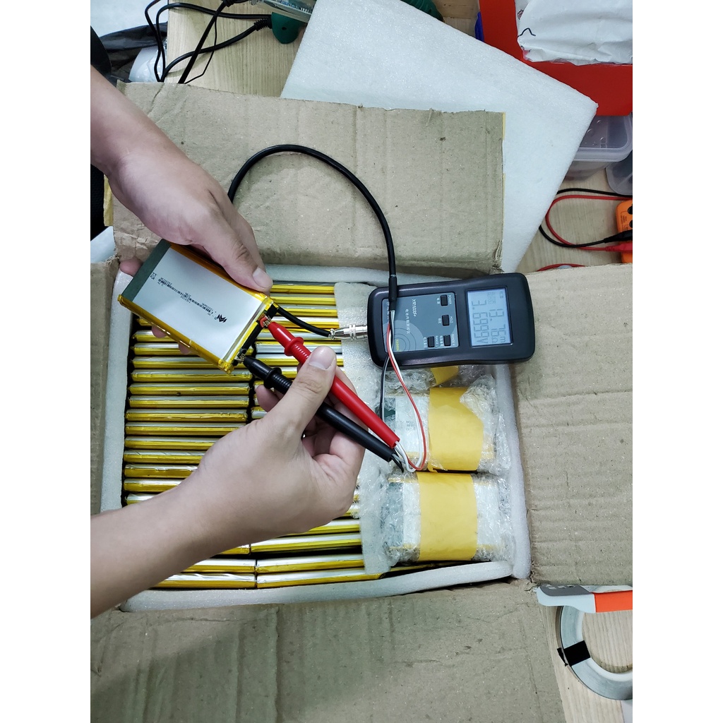 Pin Lipo  10.000mAh hàng tháo sạc dự phòng thanh lý - Pin 100% dung lượng chuẩn